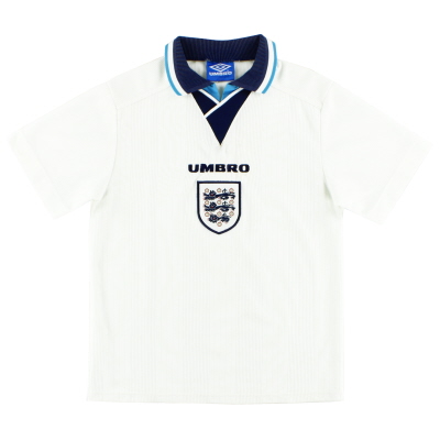 1995-97 England Heimtrikot Y.