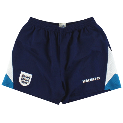 1995-97 Angleterre Umbro Short Domicile S