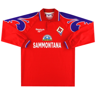 1995-97 AC Florenz Reebok Ausweichtrikot L/SM