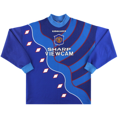 1995-97 Manchester United Umbro Goalkeeper Shirt *As New* XL 