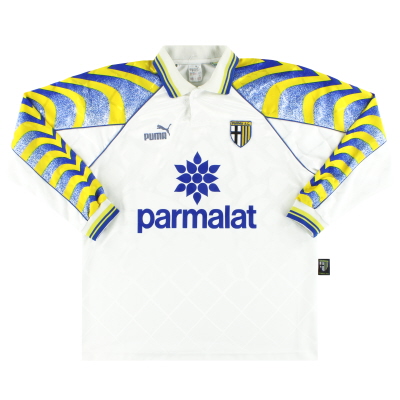 1995-97 Parma Puma Home Maglia M/L