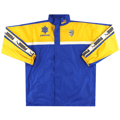 1995-97 파르마 푸마 후드 레인 재킷 XL
