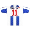 1995-97 Camiseta de local adidas Match Issue del Porto n.º 11 XL