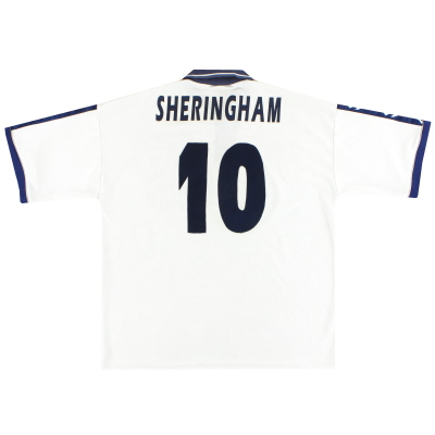 1995-97 Tottenham Pony Home Shirt Sheringham #10XL 