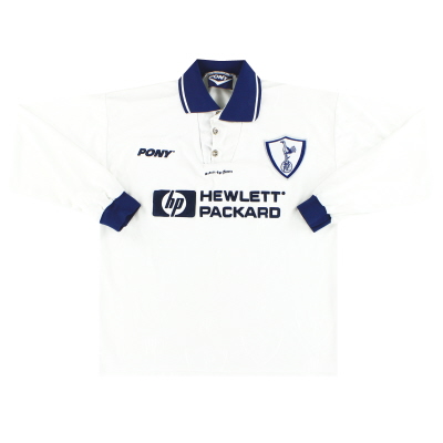 1995-97 Tottenham Pony Home Shirt L/S L