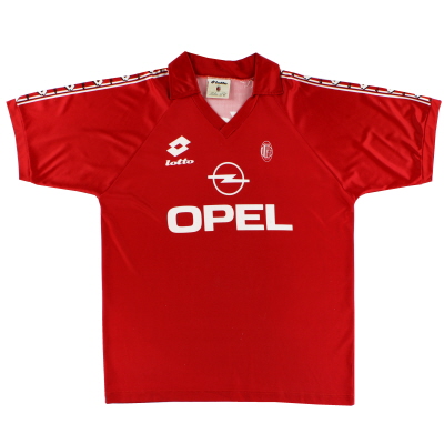 1996-97 AC 밀란 로또 트레이닝 셔츠 XL