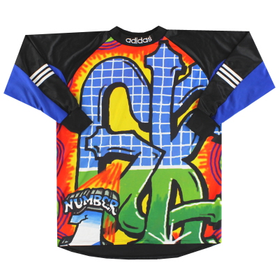 1996-97 adidas Template Goalkeeper Shirt #1 XL