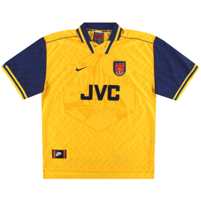 Seragam Tandang Arsenal Nike 1996-97 *Seperti Baru* M