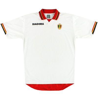 1996-97 Belgium Diadora Away Shirt L
