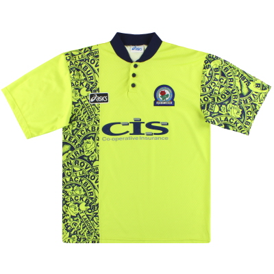 1996-97 Camiseta Blackburn Asics Visitante XL