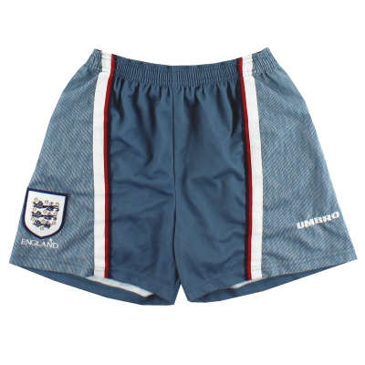 1996-97 England Umbro Away Shorts L