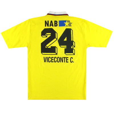 1996-97 FC 아라우 디아도라 매치 이슈 어웨이 셔츠 Viceconte C. #24 XXL