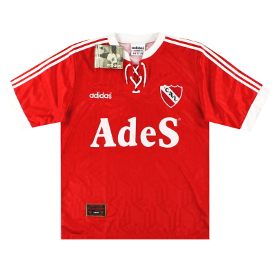 Kemeja Kandang Adidas Independiente 1996-97 *dengan tag* XL