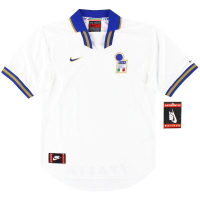 Camiseta Nike de visitante de Italia 1996-97 *con etiquetas* M