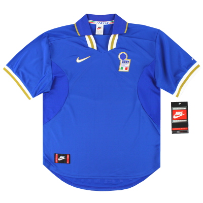 Kemeja Kandang Nike Italia 1996-97 *dengan tag* L