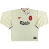 Kemeja Tandang Reebok Liverpool 1996-97 L/S Redknapp #11 *dengan tag* XL