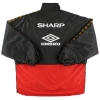 1996-97 Manchester United Umbro Padded Bench Coat *As New* M