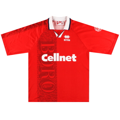 1996-97 Мидлсбро Эрреа домашняя рубашка XXL