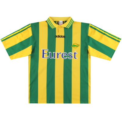 1996-97 Kemeja Kandang Adidas Nantes #13 L