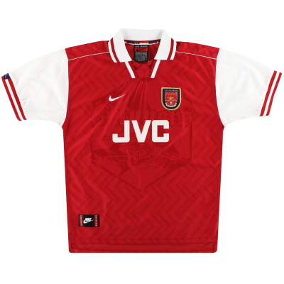 1996-98 Arsenal Nike Maillot Domicile *Menthe* XL.Garçons
