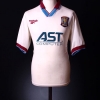 1996-98 Aston Villa Away Shirt Yorke #10 XL