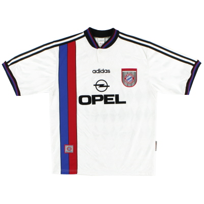 1996-98 Bayern Munich adidas Away Shirt S