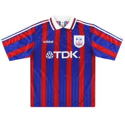 1996-98 Crystal Palace Adidas Maillot Domicile M