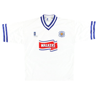 1996-98 Leicester Fox Leisure Away Shirt L