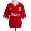 1996-98 Liverpool Home Shirt Collymore #8 XL