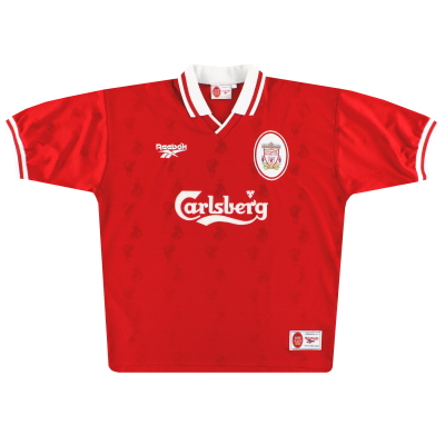 1996-98 Liverpool Reebok Home Shirt M