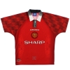 1996-98 Manchester United Home Shirt Keane #16 L
