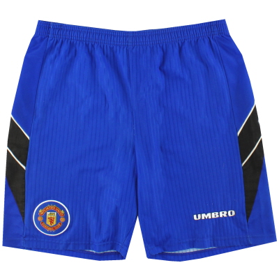 1996-98 Manchester United Umbro Third Shorts XL 