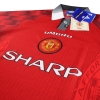 1996-98 Manchester United Umbro Maglia Home M/L *BNIB* XL