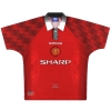1996-98 Manchester United Umbro Home Shirt Beckham #10 M
