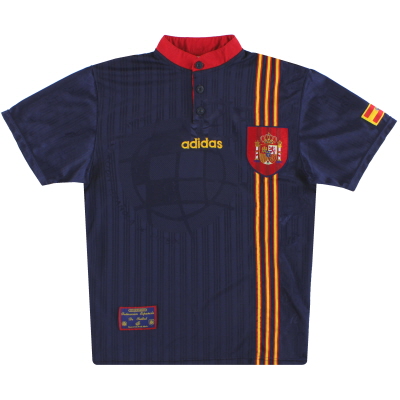 1996-98 Spain adidas Away Shirt S 