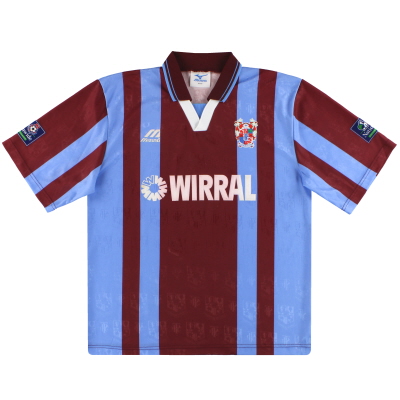 1996-98 Tranmere Rovers Mizuno Auswärtstrikot L.