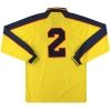 1996-99 Scozia Umbro Match Issue Away Maglia #2 L/S XL