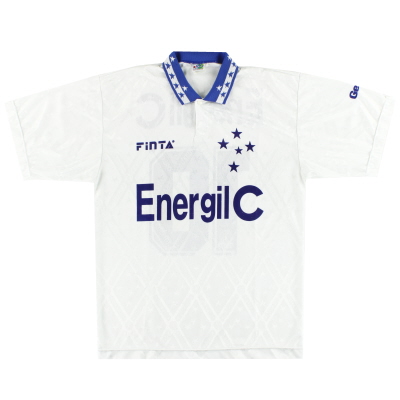 Maglia da trasferta Cruzeiro Finta 1996 n. 10 L