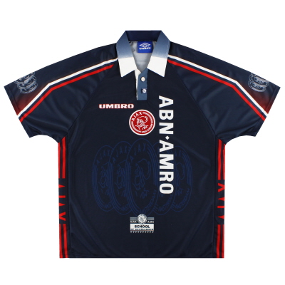 1997-98 Ajax Umbro Away Shirt L.