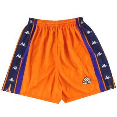 Pantalones cortos de visitante Kappa del Barcelona 1997-98 *Como nuevos* XL