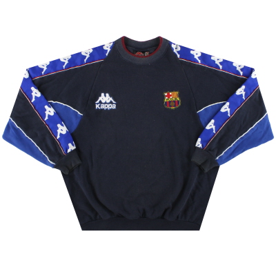 1997-98 Barcelona Kappa Sweatshirt XL.Boys 