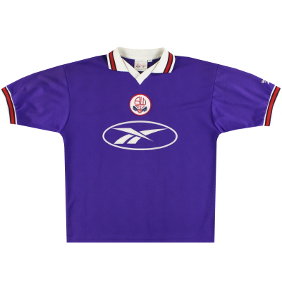 1997-98 Bolton Reebok Away Shirt *Mint* L 