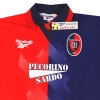 Camiseta de local Reebok Cagliari 1997-98 * con etiquetas * L