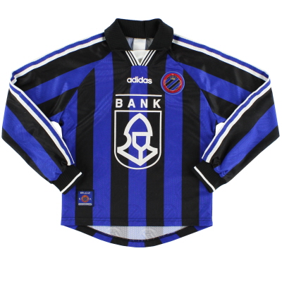 1997-98 Club Brugge Heimtrikot L / S M.Boys
