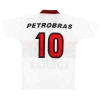 1997-98 Camiseta visitante Flamengo Umbro n.° 10 *con etiquetas* M