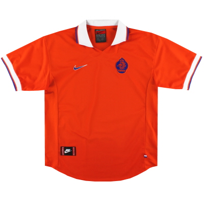 1997-98 Holland Nike 홈 셔츠 * Mint * XL