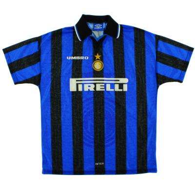 1997-98 Inter Milan Umbro Maglia Home Y