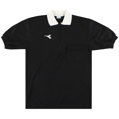 1997-98 Italie FIGC Diadora Arbitre Shirt L