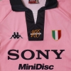 1997-98 Juventus Pink Centenary Away Shirt L