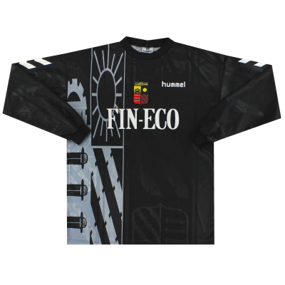 1997-98 Lumezzane Hummel Player Issue Tercera camiseta L/S #18 XL